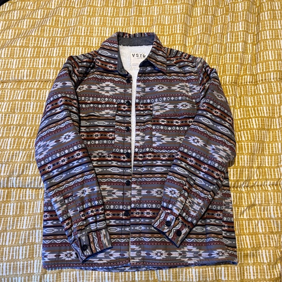 VSTR Fleece Jacket/Button Up Size Small - Picture 2 of 6